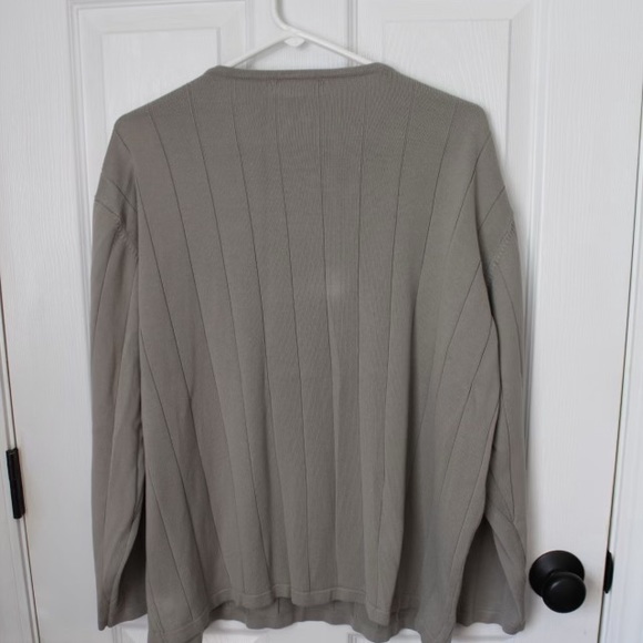 Taupe colored rib knit top, 22/24 - Picture 2 of 2